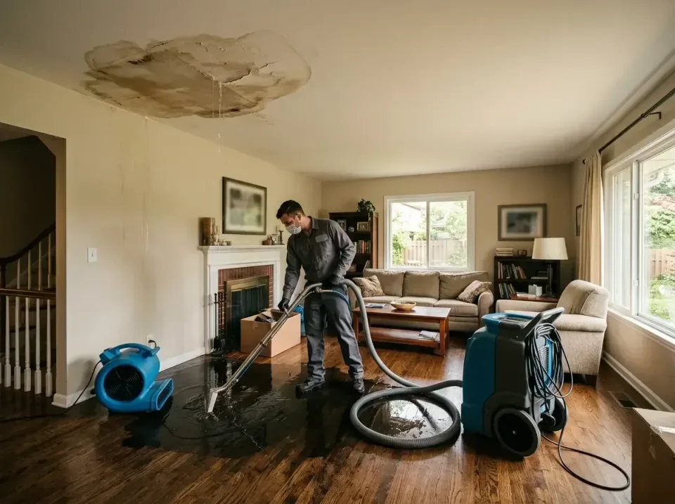 attic-pipe-burst-ceiling-drip-008 — frequently asked questions, Water Damage Restoration & Carpet Care in Williams Bay, WI